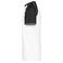 Camiseta combinada hombre JN010. Color white/black.