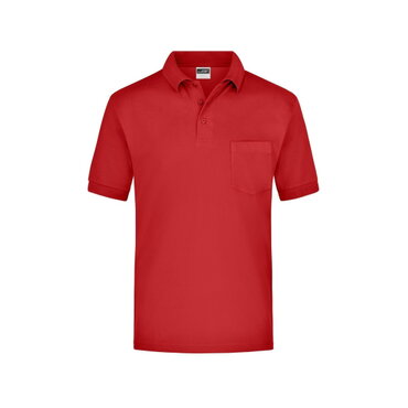 Polo de trabajo con bolsillo piqué hombre JN026