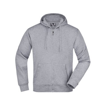 Sudadera con capucha y cremallera hombre JN042