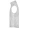 Chaleco polar hombre JN045. Color white.