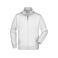 Sudadera con cremallera hombre JN046. Color white.