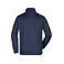Sudadera con cremallera hombre JN046. Color navy.