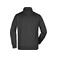 Sudadera con cremallera hombre JN046. Color black.