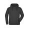Sudadera con capucha hombre JN047. Color black.