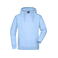 Sudadera con capucha hombre JN047. Color light/blue.