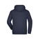 Sudadera con capucha hombre JN047. Color navy.