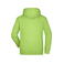 Sudadera con capucha hombre JN047. Color lime/green.