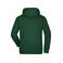 Sudadera con capucha hombre JN047. Color dark/green.