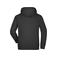 Sudadera con capucha hombre JN047. Color black.