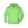 Sudadera con capucha niño Jn047k. Color lime/green.