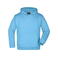 Sudadera con capucha niño Jn047k. Color sky/blue.