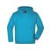 Sudadera con capucha niño Jn047k. Color turquoise.