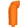 Sudadera con capucha niño Jn047k. Color orange.