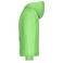 Sudadera con capucha niño Jn047k. Color lime/green.