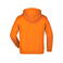 Sudadera con capucha niño Jn047k. Color orange.
