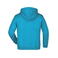 Sudadera con capucha niño Jn047k. Color turquoise.