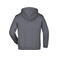 Sudadera con capucha niño Jn047k. Color graphite.
