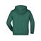 Sudadera con capucha niño Jn047k. Color dark/green.