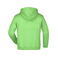 Sudadera con capucha niño Jn047k. Color lime/green.