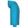 Sudadera con capucha niño Jn047k. Color turquoise.