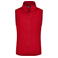 Chaleco polar mujer JN048. Color red.