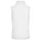 Chaleco polar mujer JN048. Color white.