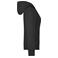 Sudadera con capucha y cremallera mujer JN053. Color black.