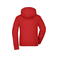 Sudadera con capucha y cremallera mujer JN053. Color red.