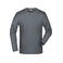 Camiseta manga larga hombre JN056. Color mid/grey.