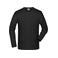 Camiseta manga larga hombre JN056. Color black.