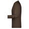 Camiseta manga larga hombre JN056. Color brown.