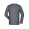 Camiseta manga larga hombre JN056. Color mid/grey.