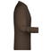 Camiseta manga larga hombre JN056. Color brown.