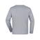 Sudadera básica hombre JN057. Color grey/heather.