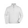 Sudadera con cremallera hombre JN058. Color white.
