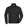 Sudadera con cremallera hombre JN058. Color black.