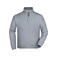 Sudadera con cremallera hombre JN058. Color grey/heather.