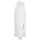 Sudadera con cremallera hombre JN058. Color white.