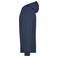 Sudadera con capucha y cremallera hombre JN059. Color navy.
