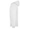 Sudadera con capucha y cremallera hombre JN059. Color white.