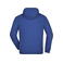 Sudadera con capucha y cremallera hombre JN059. Color royal.
