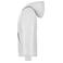 Sudadera con capucha y cremallera niño Jn059k. Color white.