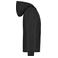 Sudadera con capucha y cremallera niño Jn059k. Color black.
