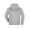 Sudadera con capucha y cremallera niño Jn059k. Color grey/heather.