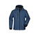 Chaqueta softshell con capucha hombre JN1000. Color navy.