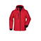 Chaqueta softshell con capucha hombre JN1000. Color red.