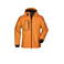 Chaqueta softshell con capucha hombre JN1000. Color orange.