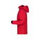 Chaqueta softshell con capucha hombre JN1000. Color red.