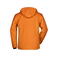 Chaqueta softshell con capucha hombre JN1000. Color orange.