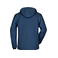 Chaqueta softshell con capucha hombre JN1000. Color navy.